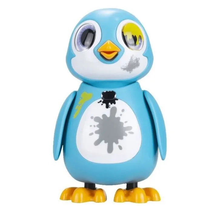 Pingouin interactif bleu - SILVERLIT - RESCUE PENGUIN - 20 émotions - Pack unboxing inclus-5