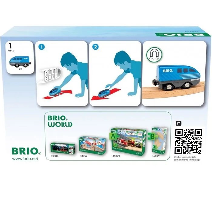 Train - BRIO - 36019 - Moteur à rétraction - 100% autopropulsé - À partir de 3 ans-5