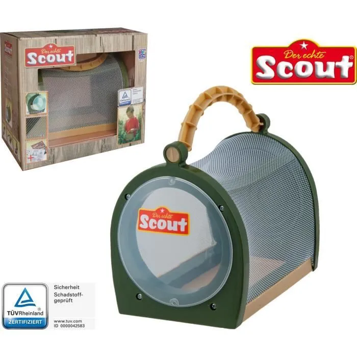 Happy People maison d'insectes Scout 15 x 12,5 cm maille verte/beige-2