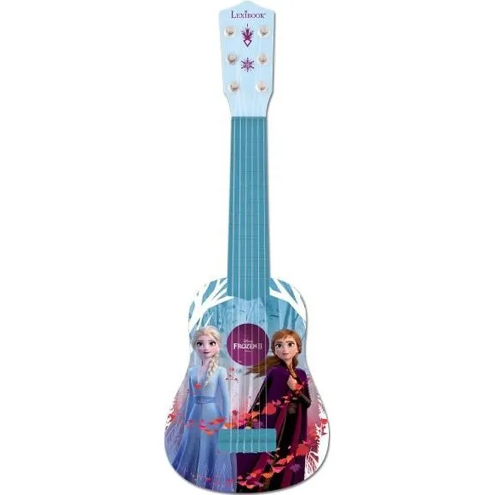 Lexibook - Guitare enfant Reine des Neiges - Bleu - 53cm-0