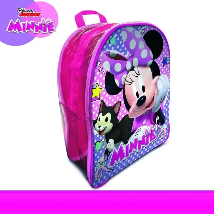 Sac à dos école de dessin et de coloriage - LISCIANIGIOCHI - MINNIE - Pages de Coloriage, Matériel Créatif-4