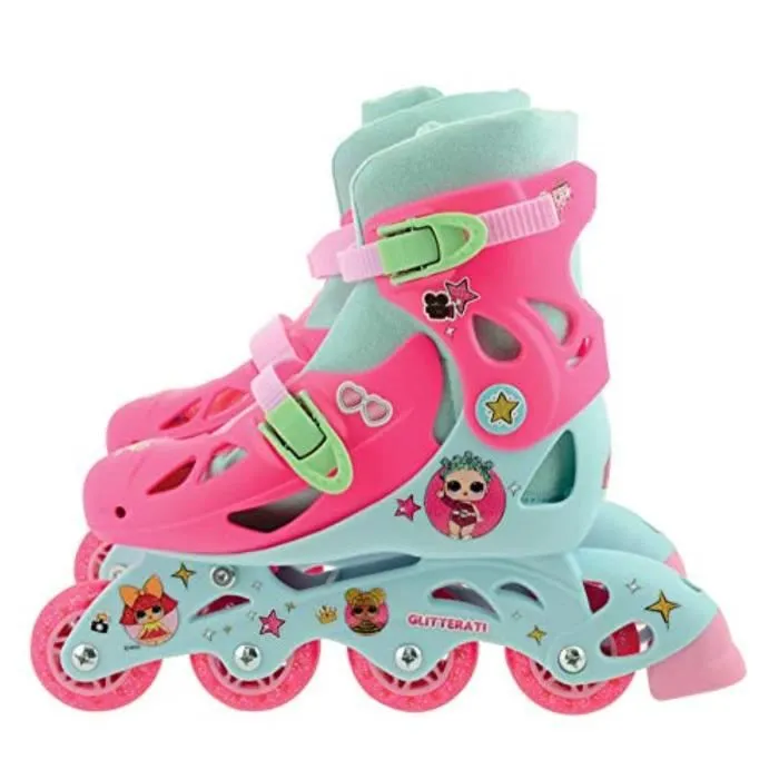 Jeu d'adresse - LOL Surprise - Roller en ligne MGM74 - Pour enfant - Noir, rose et violet-2