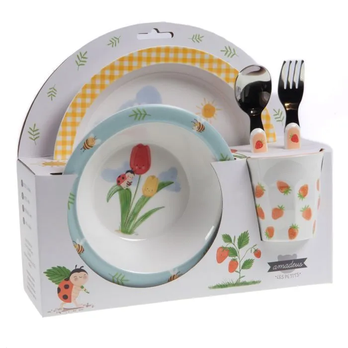 Amadeus - Coffret set repas 5 pièces Printemps-2