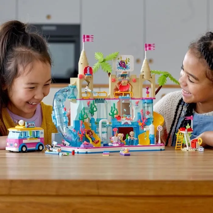 LEGO® Friends 41430 Le Parc Aquatique Plaisirs d'été avec Mini Poupées Emma & Olivia, Jouet pour Filles et Garçons de 8 Ans et plus-4