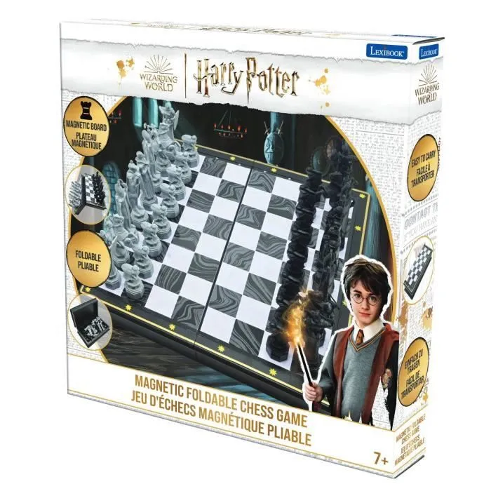 Jeu d’échecs Harry Potter magnétique pliable-2