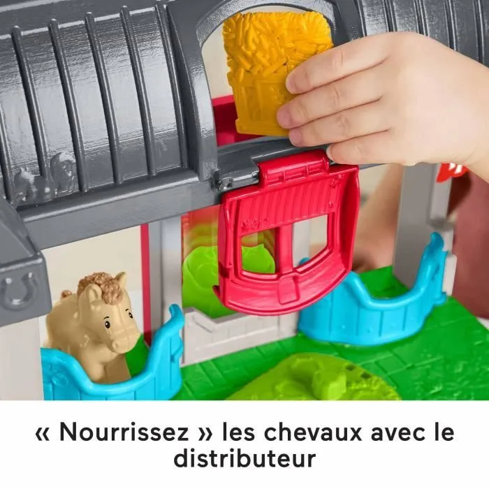 FISHER-PRICE Little People-L’écurie des Joyeux Chevaux avec 6 éléments - Fisher-Price - HWR84-5