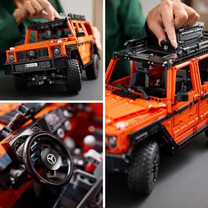 LEGO Technic Mercedes-Benz G500 PROFESSIONAL Line - Maquette Voiture à Construire pour Adultes - Modèle de Classe G - Idée Cadeau p-3