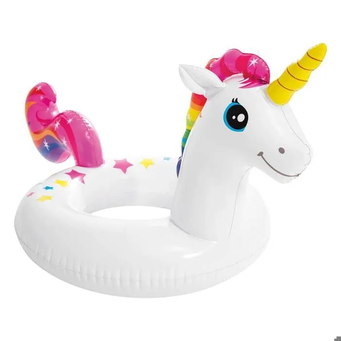 Bouée tête animal - Intex - Licorne-0