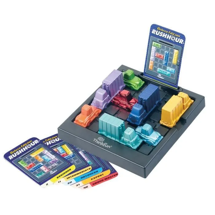 Rush Hour Deluxe - Ravensburger - Casse-tête Think Fun - 60 défis 5 niveaux - Dès 8 ans-2