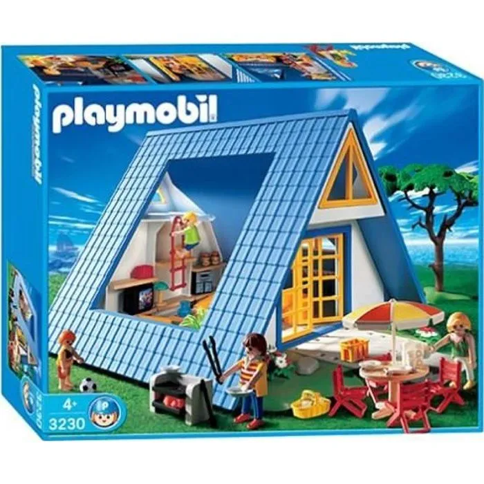 PLAYMOBIL 3230 Famille Maison de Vacances-0