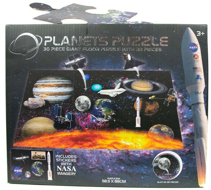 Puzzle géant NASA 3D 30 pièces-0