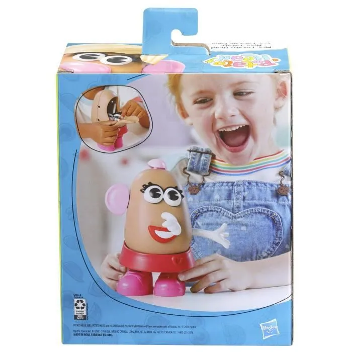 Figruine Madame Patate, 12 pièces à mélanger et à combiner , Mr. Potato Head Playskool Potato Head, Dès 2 ans-7