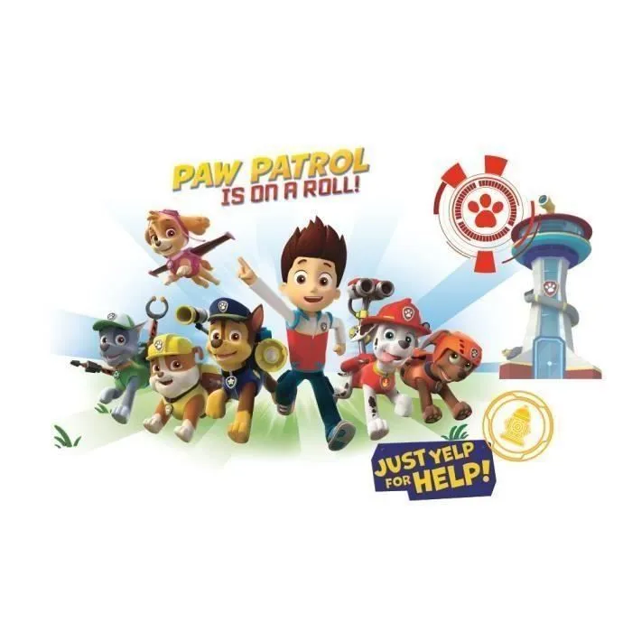 ROOMMATES - 6 Stickers PAT PATROUILLE Chambre enfant Géant 71 x 42 cm Paw Patrol-2