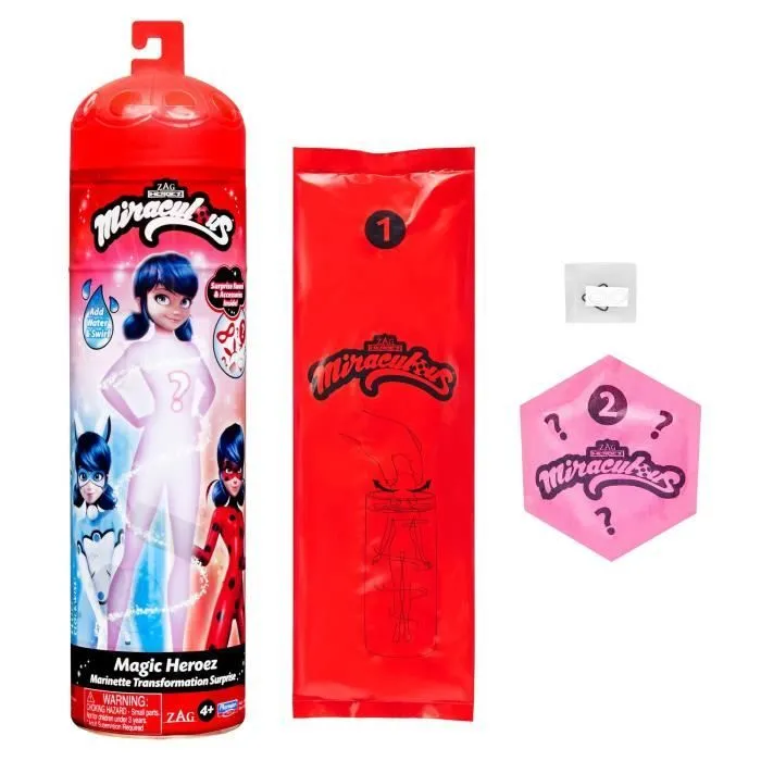 Miraculous Ladybug - Poupée Marinette Color Change 26 cm - BANDAI-1