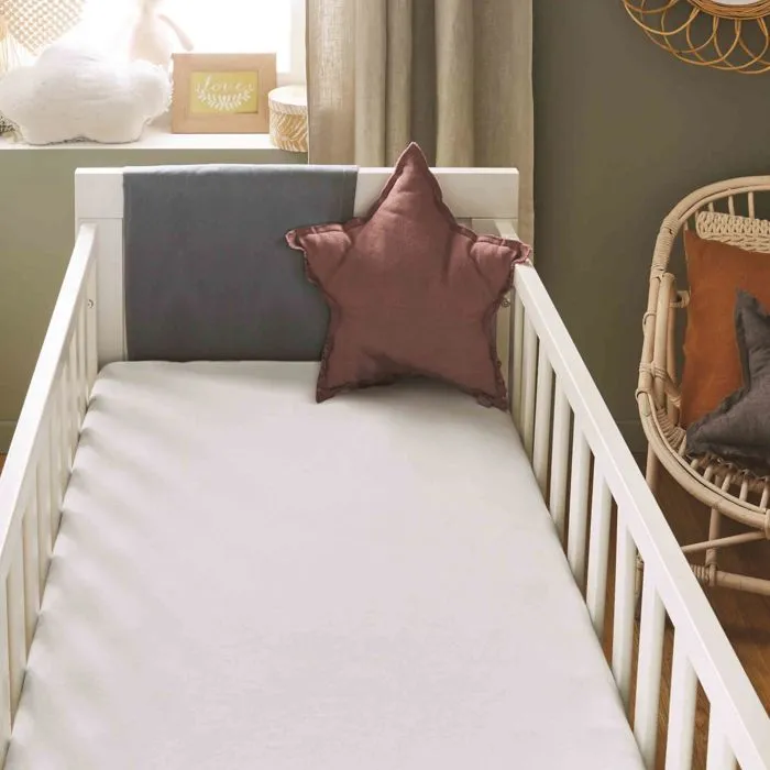 Alèse Bébé Imperméable Absorbante | Protège Matelas Lavable à 90°C - Tout type de lit : 60x120/70x140/40x80/90x190/50x90 90x75 Blanc-3