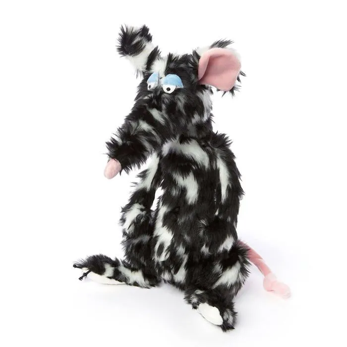 Peluche Sigikid - 39609 - Beasts Town Rat Schiggi Miggi, , Noir Blanc, Taille Unique-0