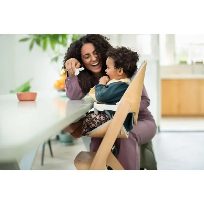 MAXI COSI Kit enfant pour Chaise haute bois évolutive Nesta, De 6 mois à 3 ans, Beyond Sky Grey-5