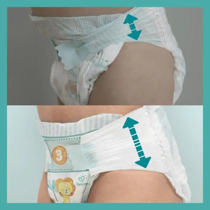 Pampers Baby-Dry Taille 2, 34 Couches-4