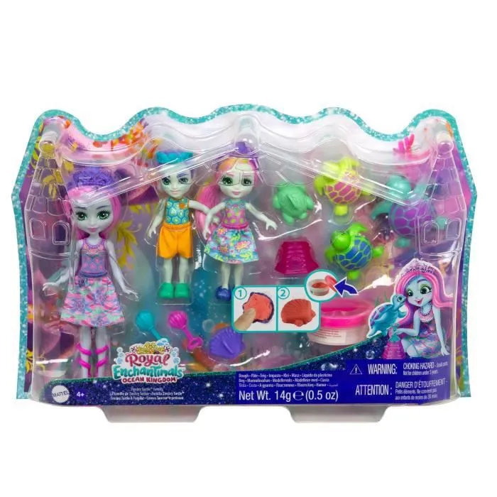 Enchantimals - Famille Tortue Et Accessoires - Poupée-2