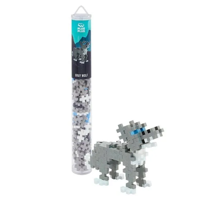 Plus plus - 4274 - Tube de 100 pieces Loup - Jeu de Construction - PP,-1