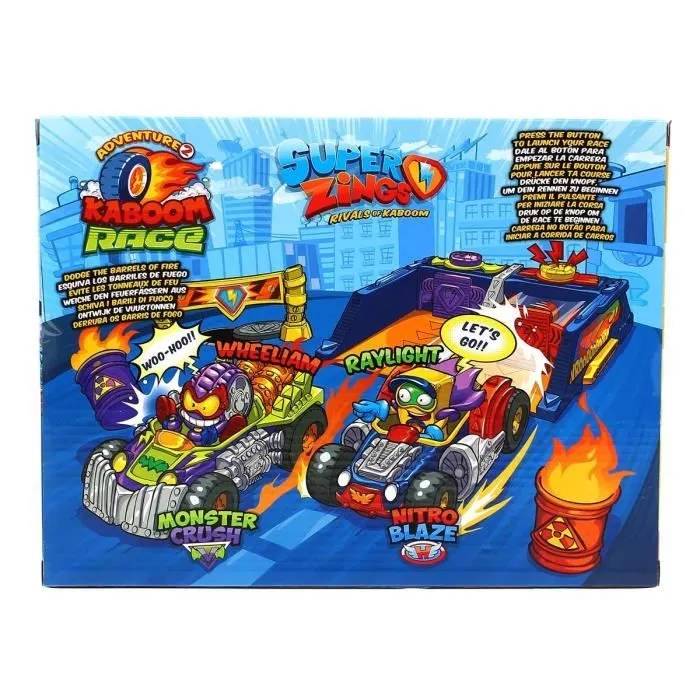 Kaboom Superzings Race- ACCESSOIRE CARTE A COLLECTIONNER-1