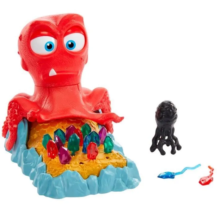 Mattel Games - Poulpe au Trésor - Jeu de Société - 5 ans et +-4
