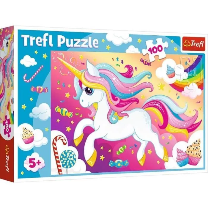 trefl - puzzle belle licorne 100 piÃces [wztrft0ue016386]-3