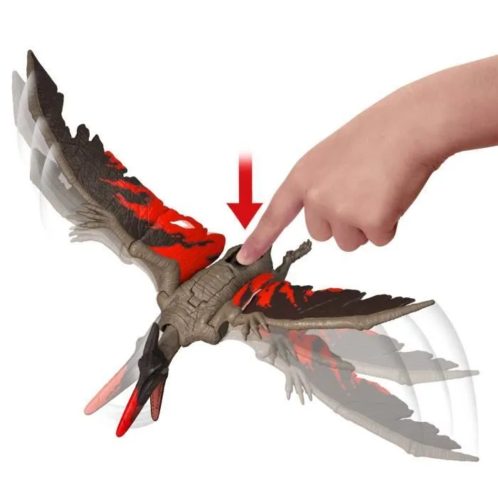 Jurassic World - Figurine Ptéranodon Rugissement Féroce - JCL70-2