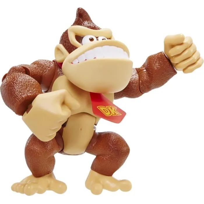 Figurine Donkey Kong - Super Mario - JAKKS - 15 cm - Articulée en 10 points-1