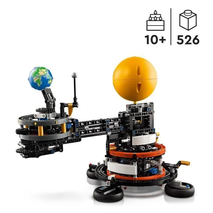 LEGO Technic 42179 La Planète Terre et la Lune en Orbite, Jouet, Thème du Système Solaire-1