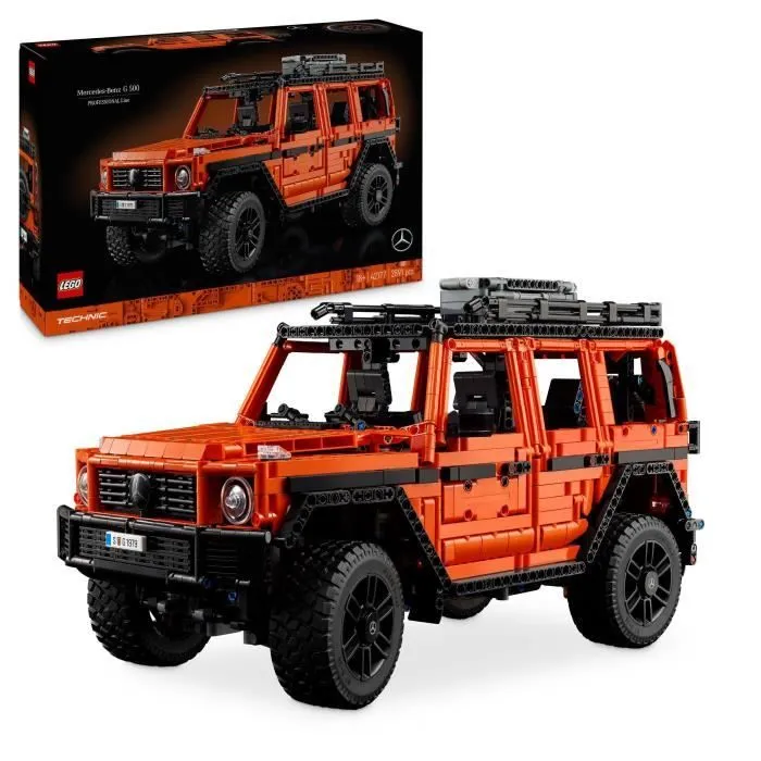 LEGO Technic Mercedes-Benz G500 PROFESSIONAL Line - Maquette Voiture à Construire pour Adultes - Modèle de Classe G - Idée Cadeau p-0