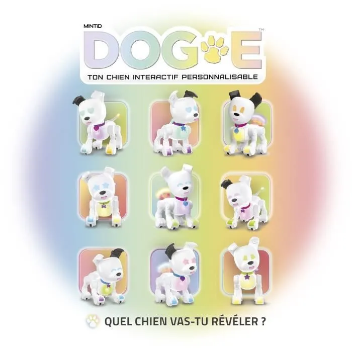Robot chien interactif - LANSAY - DOG-E - Blanc - Pour enfant à partir de 6 ans - Batterie-6