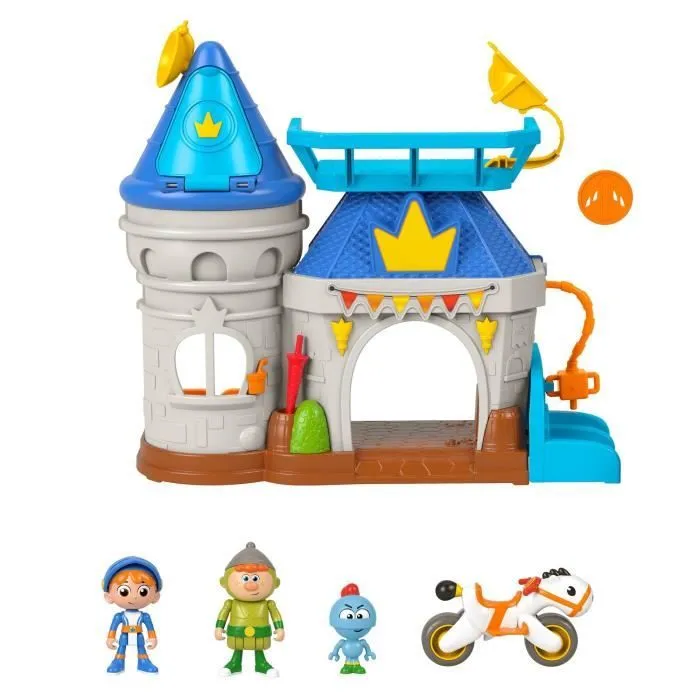 Fisher-Price-Gus le Chevalier Minus-Coffret Château Fort HGK33-0