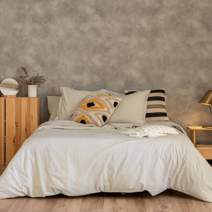 Housse de couette Basic 220x220 cm (Lit 135/140)-2