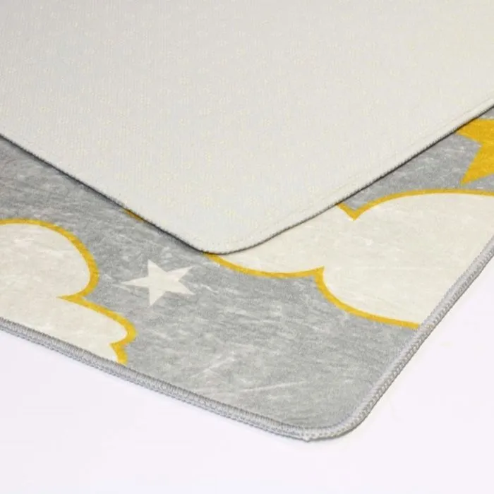 Tapis NUAGE Gris/Jaune, Dimension: 120x160-2