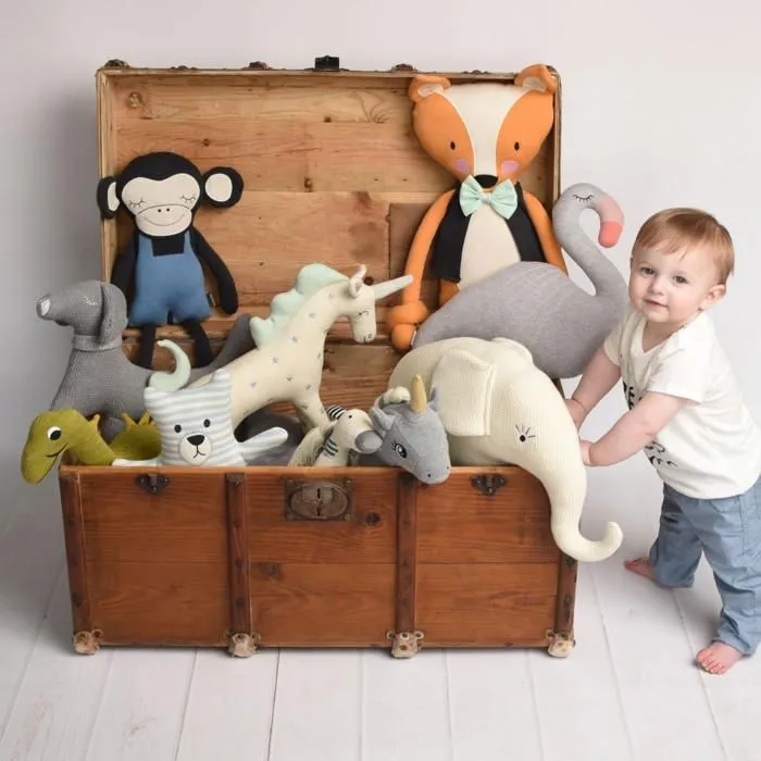 Peluche Chien Scotty - SEVIRA KIDS - Beige - Bébé - 36 cm x 42 cm-2