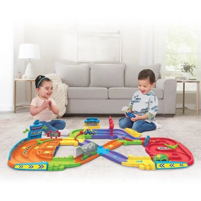 VTECH TUT TUT BOLIDES - MON PREMIER CIRCUIT TÉLÉCOMMANDÉ (+ SIMON SUPER CHAMPION / LÉO BOLIDE TURBO)-2