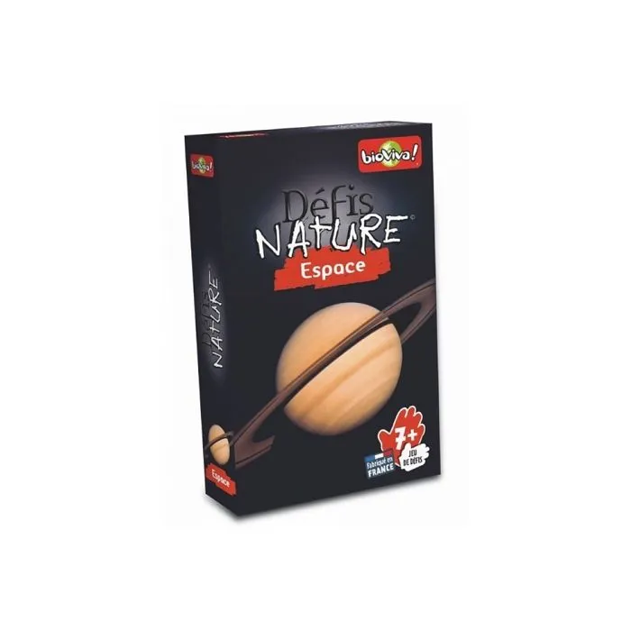 BIOVIVA Défis Nature - Espace - Jeu de cartes pour enfants à partir de 7 ans-5