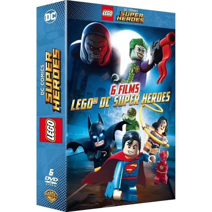 Coffret de Lego DC Comics et Batman viva - En DVD