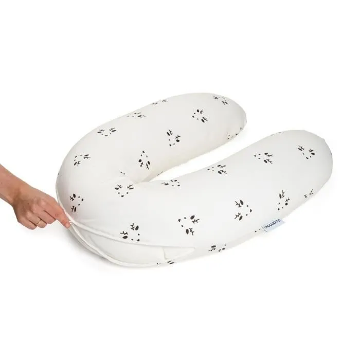 doomoo Housse de coussin de maternité et d'allaitement Buddy, Deer-1
