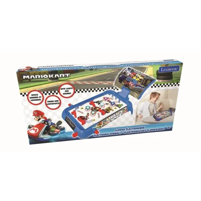MARIO KART - Flipper Électronique - Effets lumineux et sonores - LEXIBOOK-2