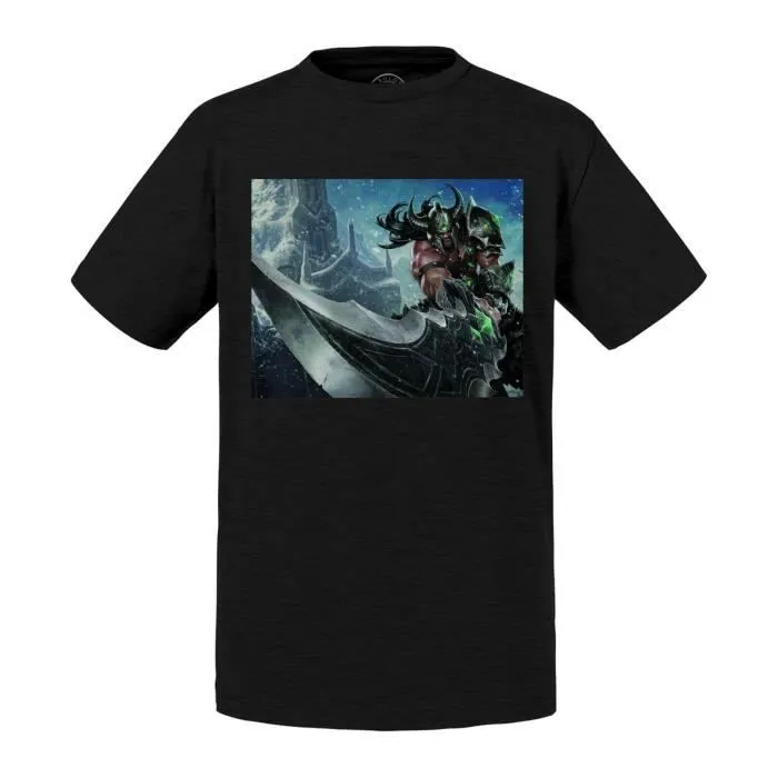 T-shirt Enfant Noir Tryndamere League of Legends-0