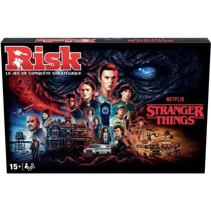 RISK Stranger Things - Jeu de société - WINNING MOVES - Dès 15 ans-1