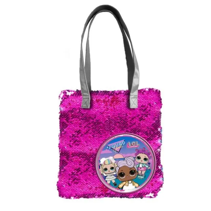 Sac à main - NORTHSTAR - LOL Surprise - Métallisé - Paillettes - Longues poignées-0
