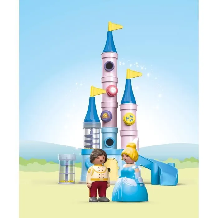 PLAYMOBIL Junior 71457 Cendrillon et Château, Disney, Dès 12 mois-1