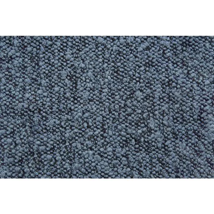 Lit coffre - Prestige - Bouclette Bleu - 140x190cm - Bois massif-0