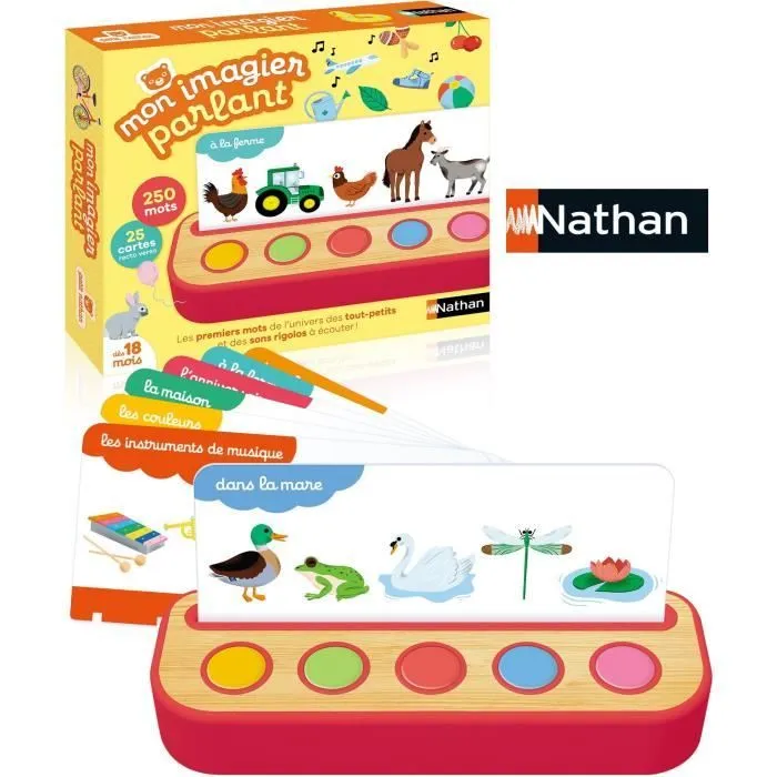 MON IMAGIER PARLANT - Jeu d'apprentissage - NATHAN-1