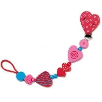 Attache sucette coeur-0