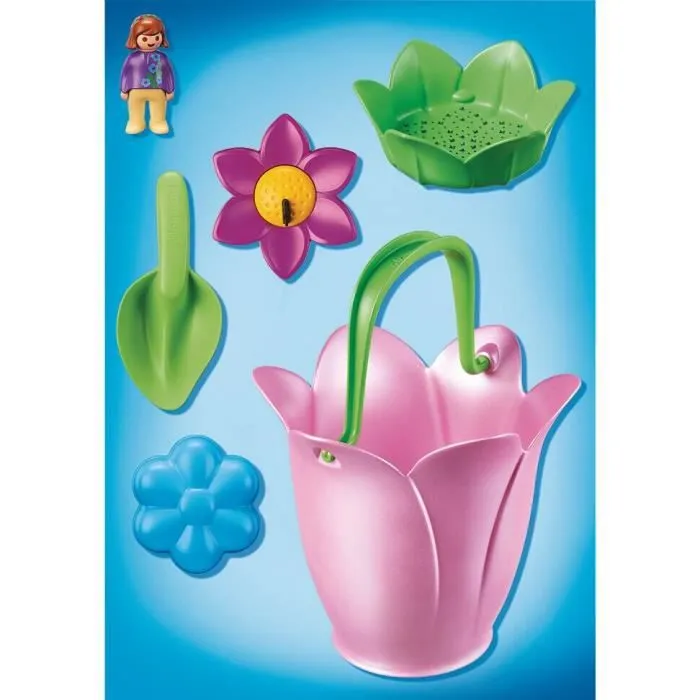 Seau floral PLAYMOBIL Sand -70065- pour jouer et construire dans le sable avec vos tout-petits-8