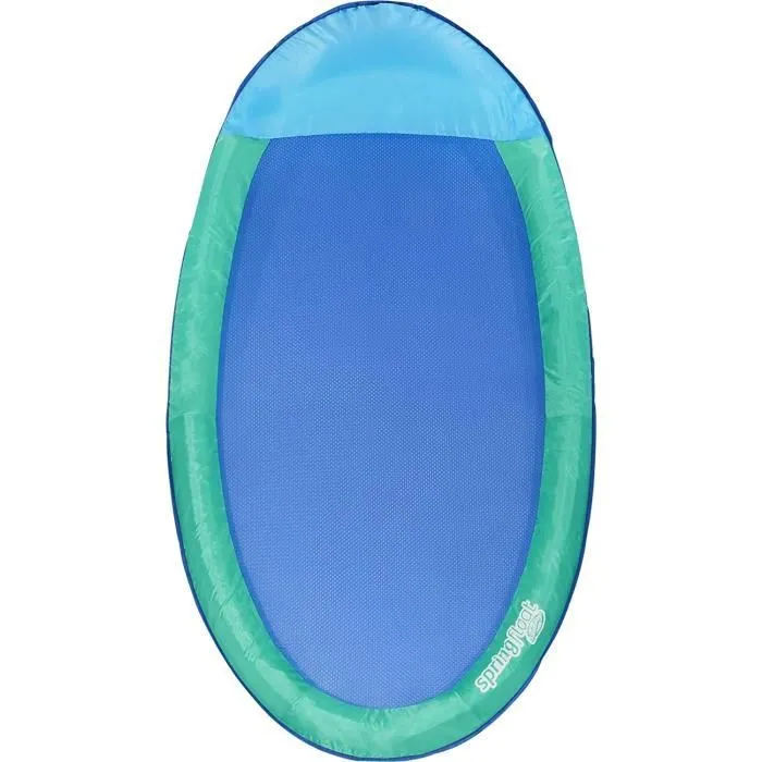 SWIMWAYS - SPRING FLOAT ORIGINAL NEW VALVE - bouée gonflable et tissu - matelas de piscine transportable - Modèle Aléatoire-3